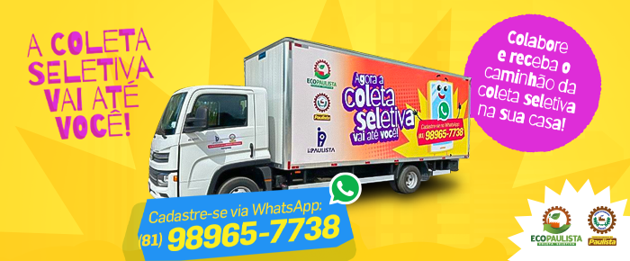 Paulista mobiliza população para aderir à coleta seletiva